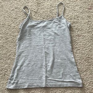 Gray Women's Spaghetti Strap Top